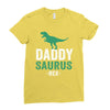 Daddysaurus Ladies Fitted T-Shirt