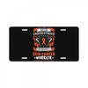 Never Underestimate the Strength of a Skin Cancer Warrior License Plate