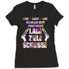 lade ziele schiesse2 Ladies Fitted T-Shirt