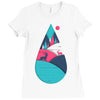 tear Ladies Fitted T-Shirt