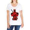 red man Ladies Curvy T-Shirt