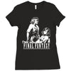 tidus and yuna Ladies Fitted T-Shirt