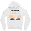 This Is What a Cancer Survivor Looks Like Zipper Hoodie