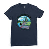 camp myah Ladies Fitted T-Shirt