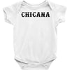 chicana eroded Baby Bodysuit