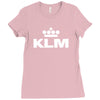 klm dutch airline Ladies Fitted T-Shirt