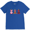 Three Cute But Angry Unicorn V-Neck Tee