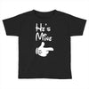 he's mine she's mine Toddler T-shirt