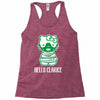 hello clarice Racerback Tank