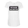 bustedtees Maternity Scoop Neck T-shirt