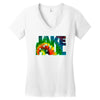 jake paul Jungle Parrot Women's V-Neck T-Shirt
