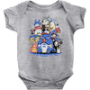 creatures spirits and friends Baby Bodysuit