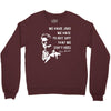 fight club tyler durden brad pitt Crewneck Sweatshirt