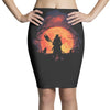 blood moon Pencil Skirts