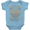 rapture univeristy Baby Bodysuit