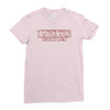i love the eighties Ladies Fitted T-Shirt