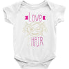 love hair stylist Baby Bodysuit