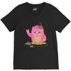 mrs yetti and her poops V-Neck Tee