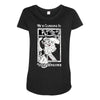 climbing in your windows Maternity Scoop Neck T-shirt