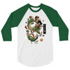 dragon freedom 3/4 Sleeve Shirt