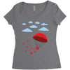 Tree Of Love Women's Triblend Scoop T-shirt