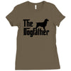 the dogfather english springer spaniel Ladies Fitted T-Shirt