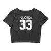 polk high Crop Top