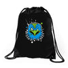 oiseau en colere Drawstring Bags