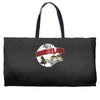 alice in zombieland Weekender Totes