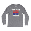 on a scale of one to america how free are you tonight Long Sleeve Shirts