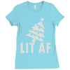 lit af Ladies Fitted T-Shirt