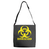 biohazard emo gamer cool rock music Adjustable Strap Totes