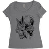 dbz Women's Triblend Scoop T-shirt