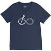 infinity knot anchor rope V-Neck Tee