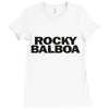 Rock Balboa Ladies Fitted T-Shirt