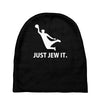 just jew it  funny comic religious comedy sport Baby Beanies