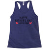 Happy Father's Day I Love Daddy Onesie-Father's Day Racerback Tank