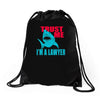 im a lawyer Drawstring Bags