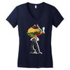 random shit Women's V-Neck T-Shirt