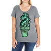 tentacle ice Ladies Curvy T-Shirt