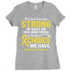 Ewing Sarcoma Awareness Ladies Fitted T-Shirt
