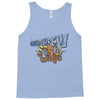 octopus with bubble gun goes pewpew Tank Top