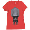 perfectly upside down Ladies Fitted T-Shirt