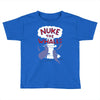 nuke the whales funny Toddler T-shirt