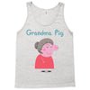 peppa pig grandma pig Tank Top