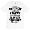 Super Cool Pawpaw Of A Freaking Awesome Grandson T-Shirt