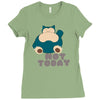 not today (2) Ladies Fitted T-Shirt
