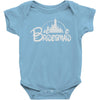 bridesmaid disney castle Baby Onesie