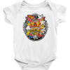 pokemon style dodge ball league Baby Onesie