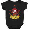 the yignion clan love bananas Baby Bodysuit